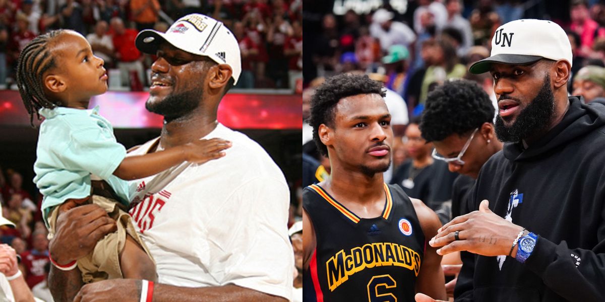 LeBron James and His Son Make NBA History as First Ever Father Son Pairing Star 106.3